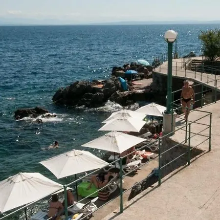In With Sea View, Terrace, Air Conditioning, Wifi Appartement Lovran